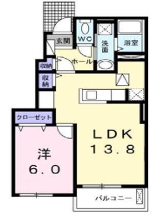 ルミナスハイムの物件間取画像